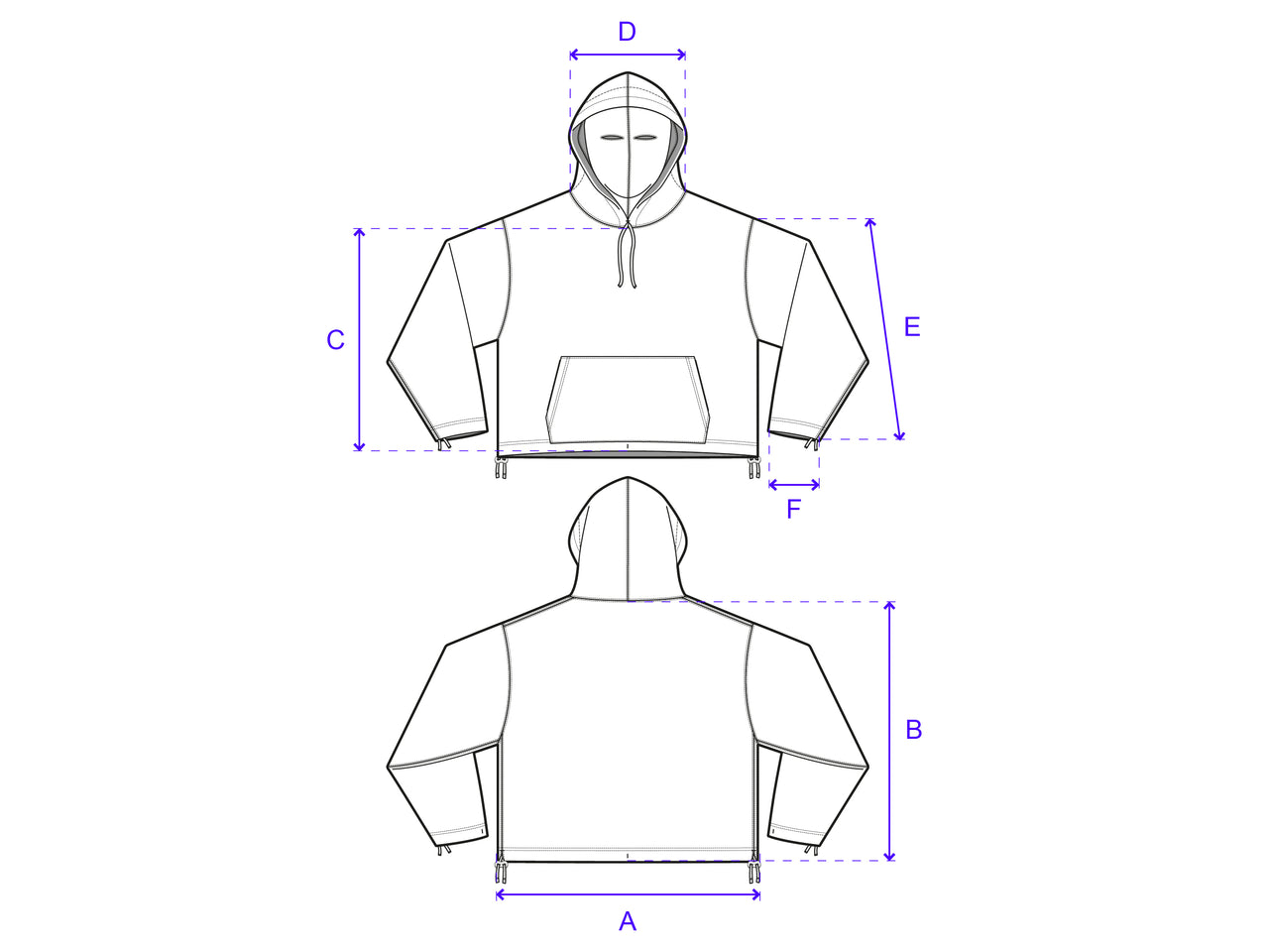 GOSPEL ESTUDIOS: TAUMATURGO HULLA HOODIE (Sizing reference)