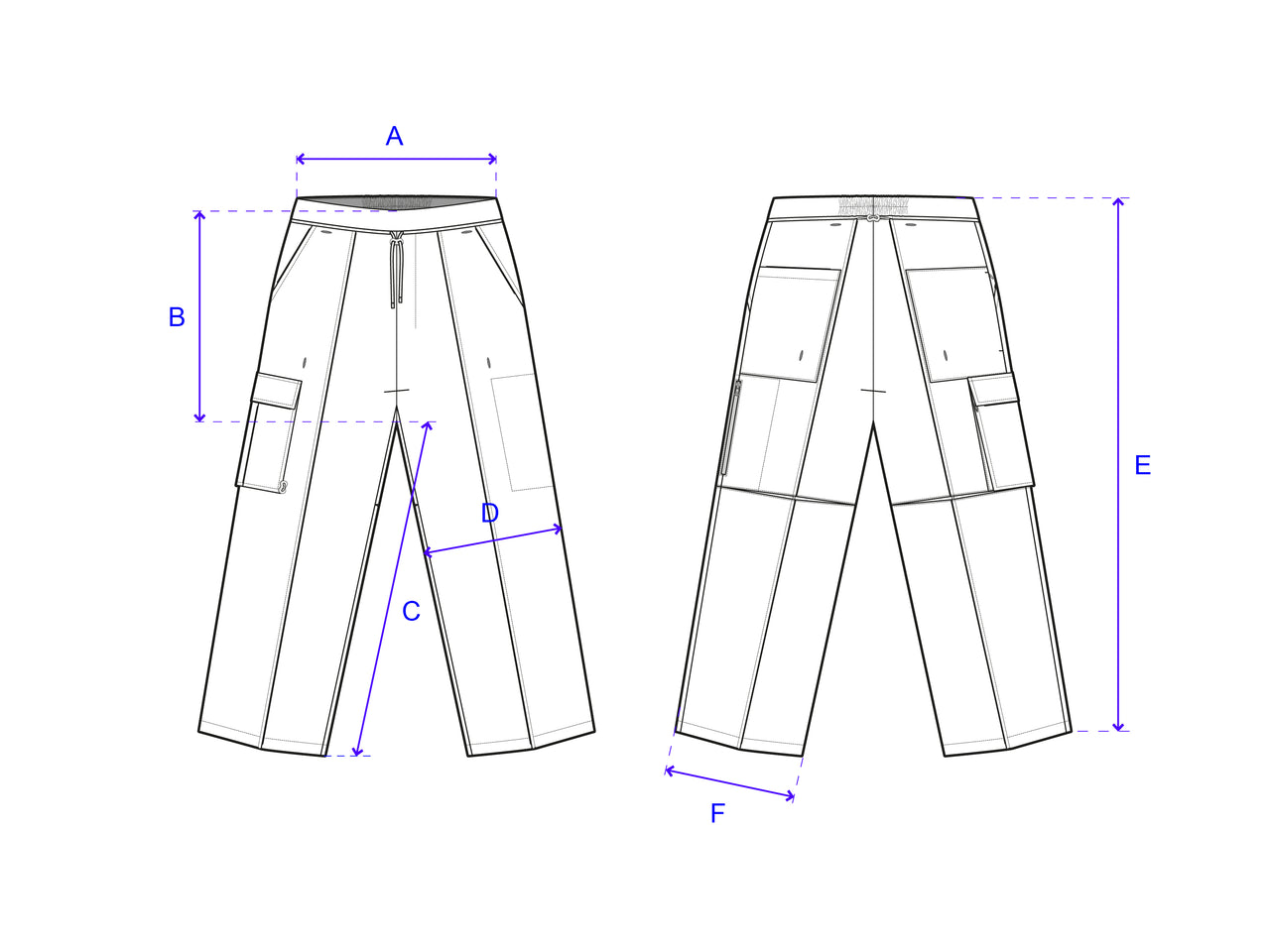 GOSPEL ESTUDIOS: BASAJAUN PANTANO TROUSER (Sizing reference)