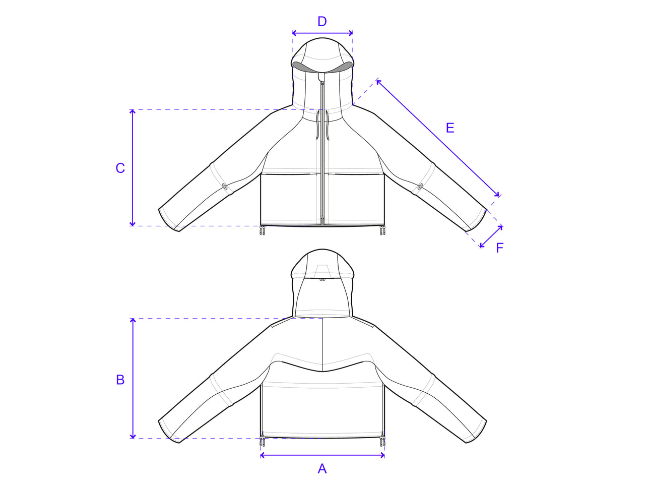 GOSPEL ESTUDIOS: JALOQUE SOMBRA WINDBREAKER X MIRA FESTIVAL (Sizing reference)