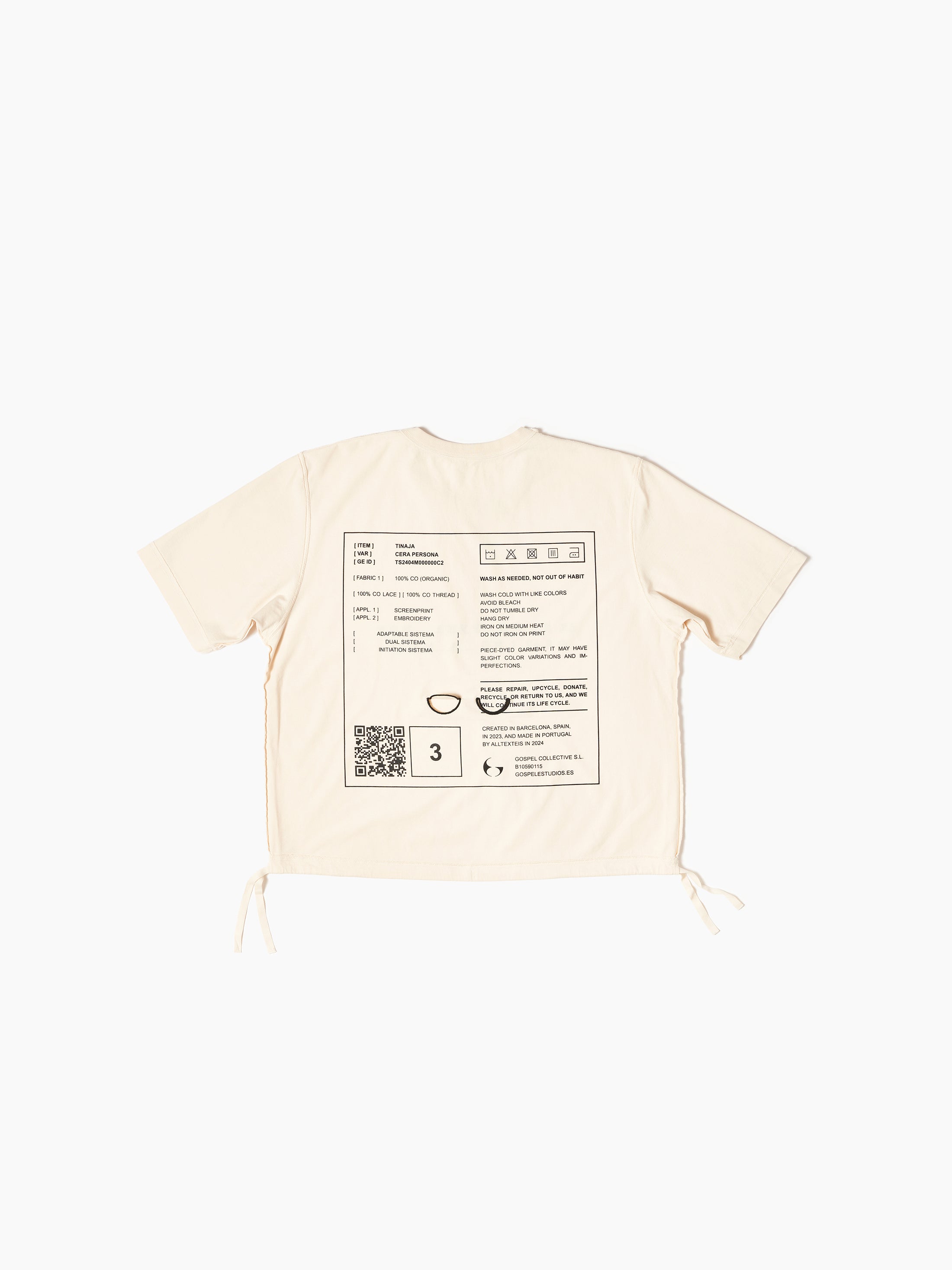 GOSPEL ESTUDIOS: TINAJA CERA PERSONA T-SHIRT (Fig. 1)