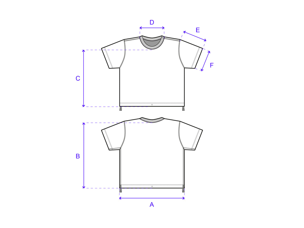 GOSPEL ESTUDIOS: TINAJA ORQUÍDEA T-SHIRT (Sizing reference)