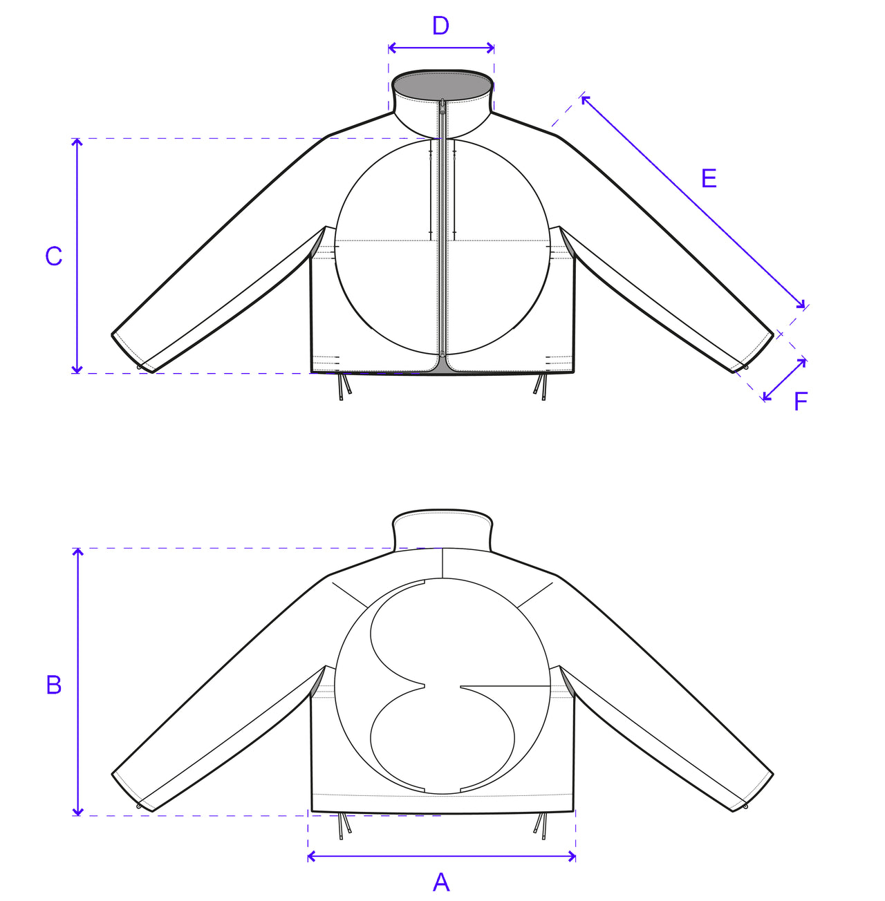 GOSPEL ESTUDIOS: JARAMAGO ECLIPSE JACKET (Sizing reference)