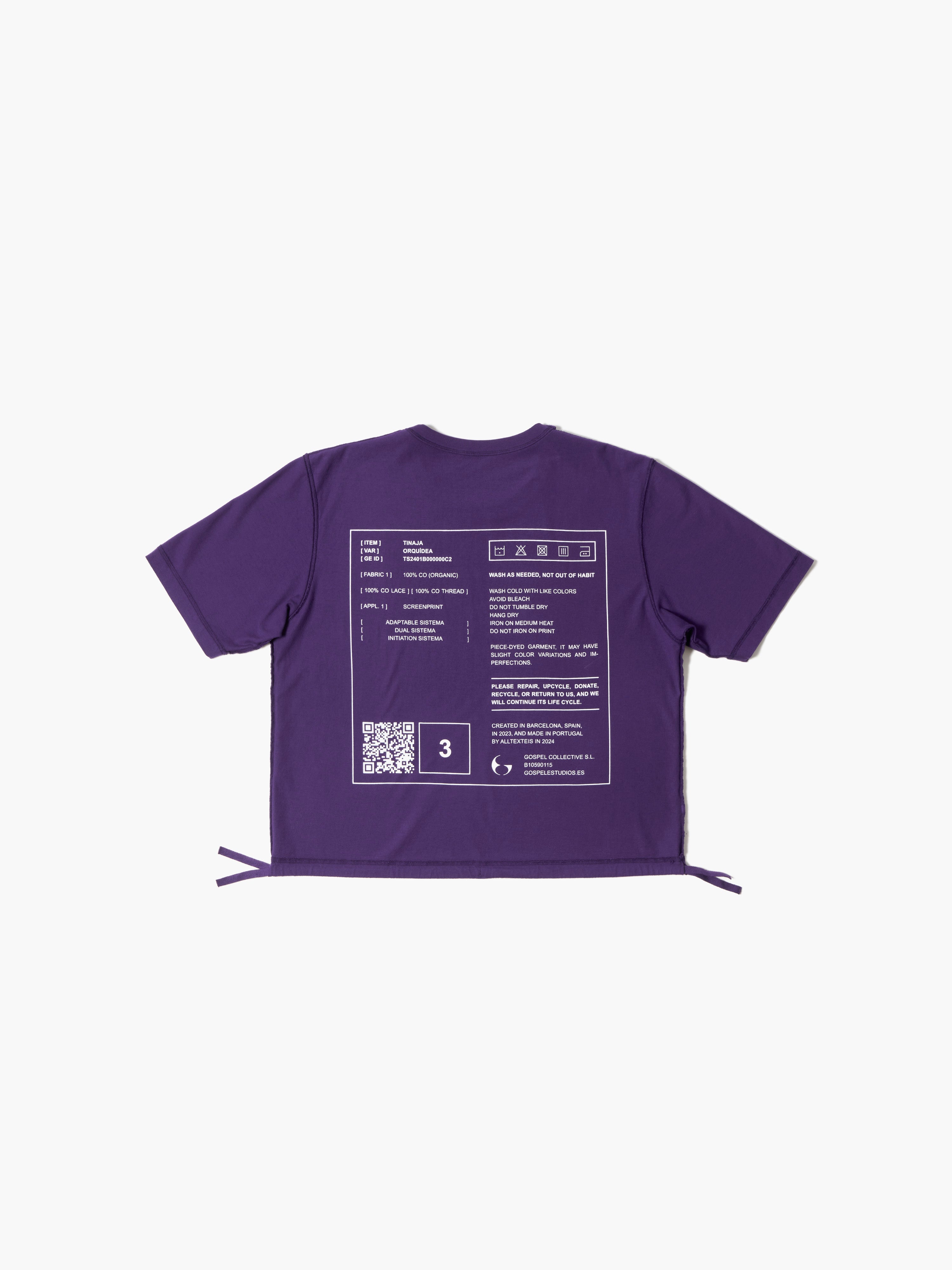 GOSPEL ESTUDIOS: TINAJA ORQUIDEA CAN GOSPEL T-SHIRT (Fig. 1)