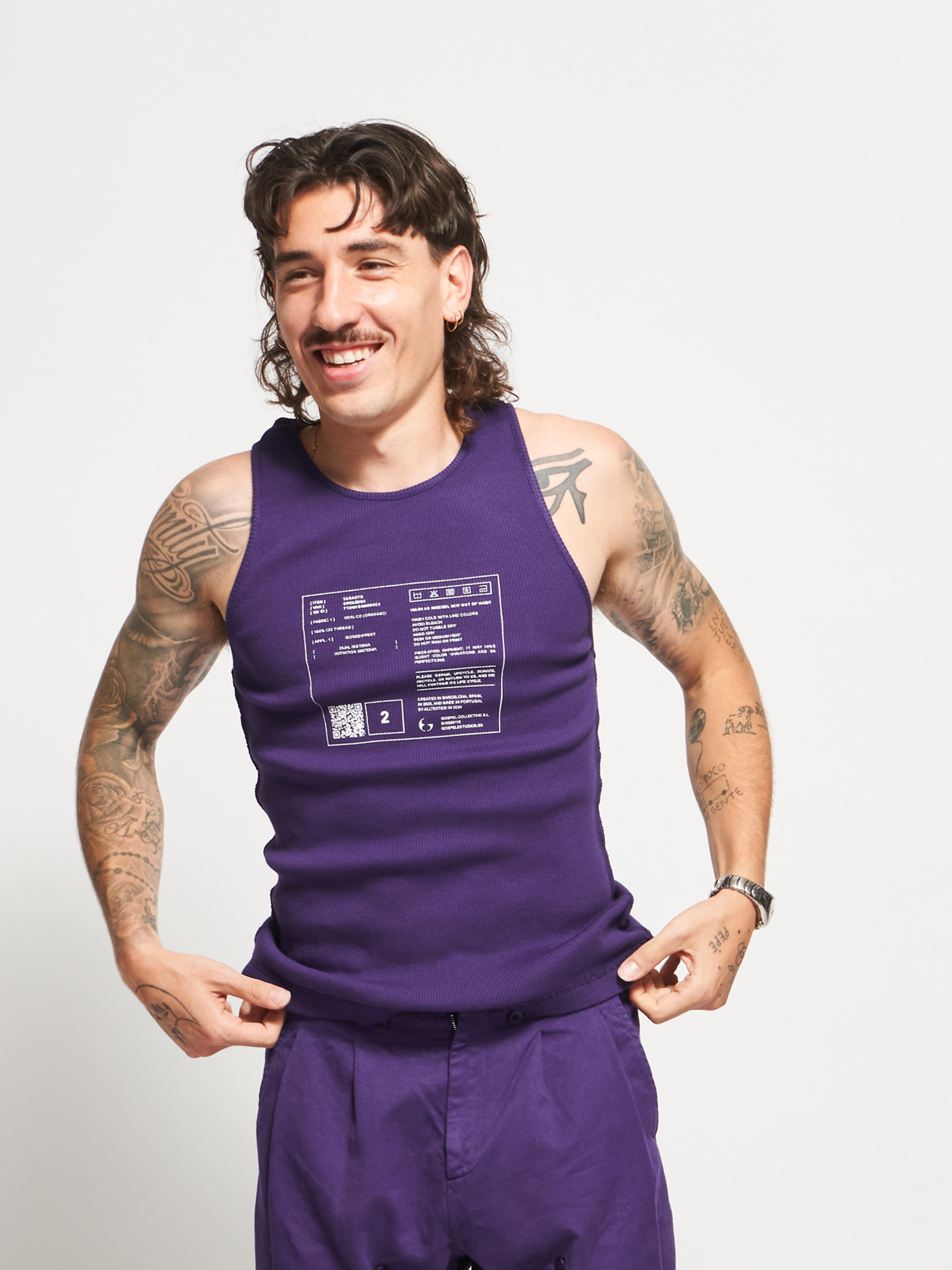 GOSPEL ESTUDIOS: TARANTO ORQUÍDEA TANK TOP (Fig. 1)