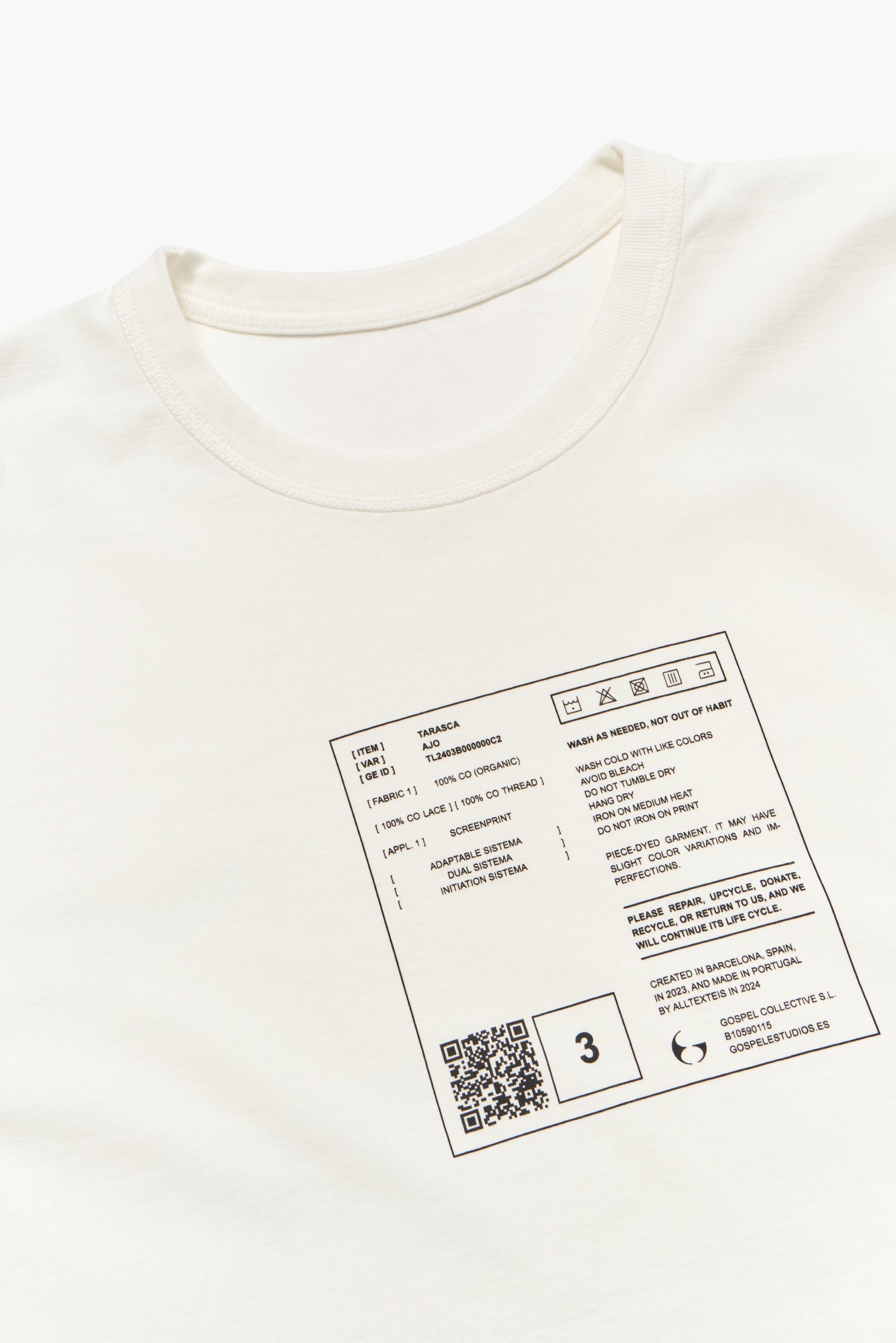 GOSPEL ESTUDIOS: TARASCA AJO TOP (Fig. 1)