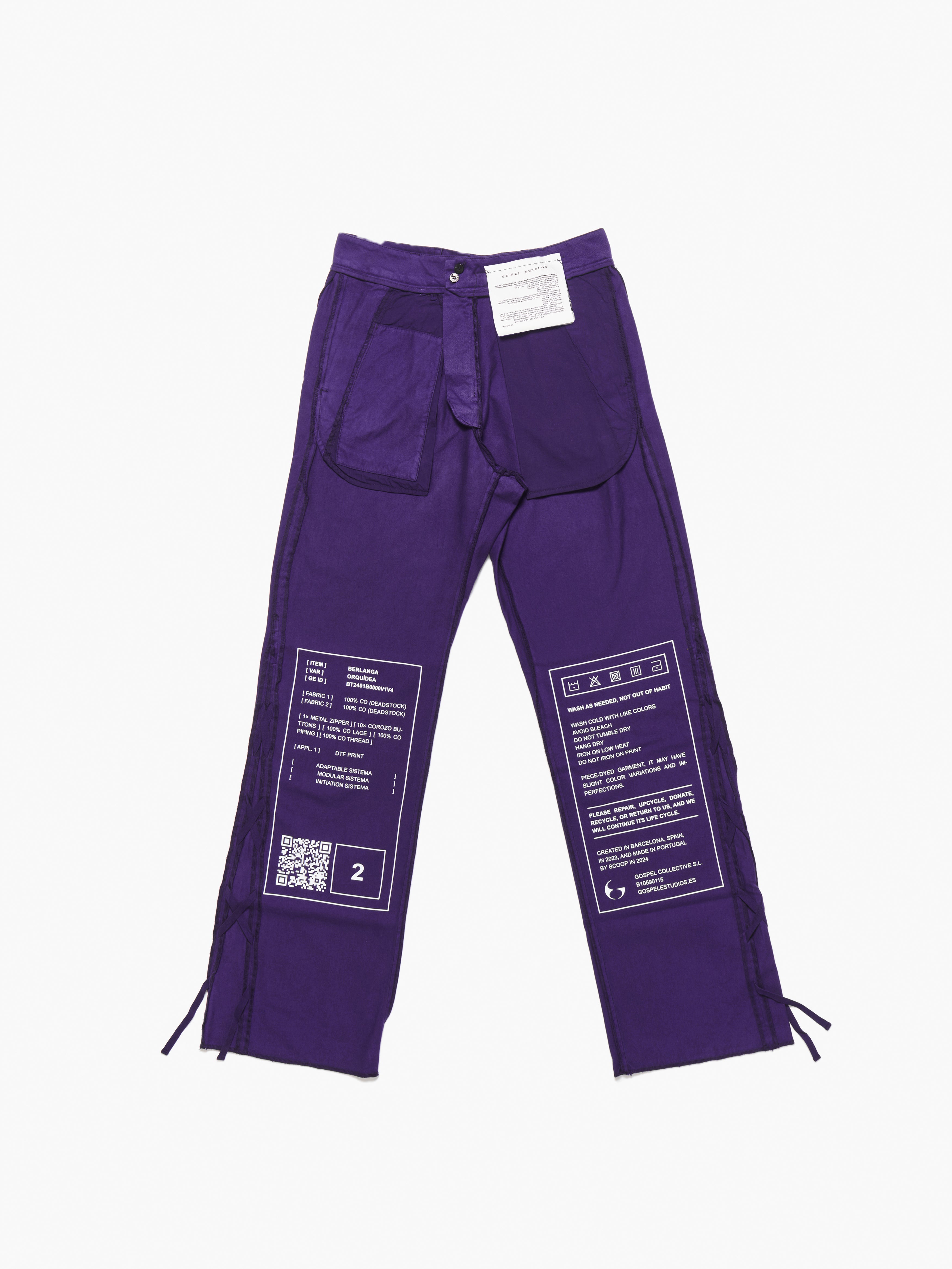 GOSPEL ESTUDIOS: BERLANGA ORQUÍDEA TROUSER (Fig. 1)