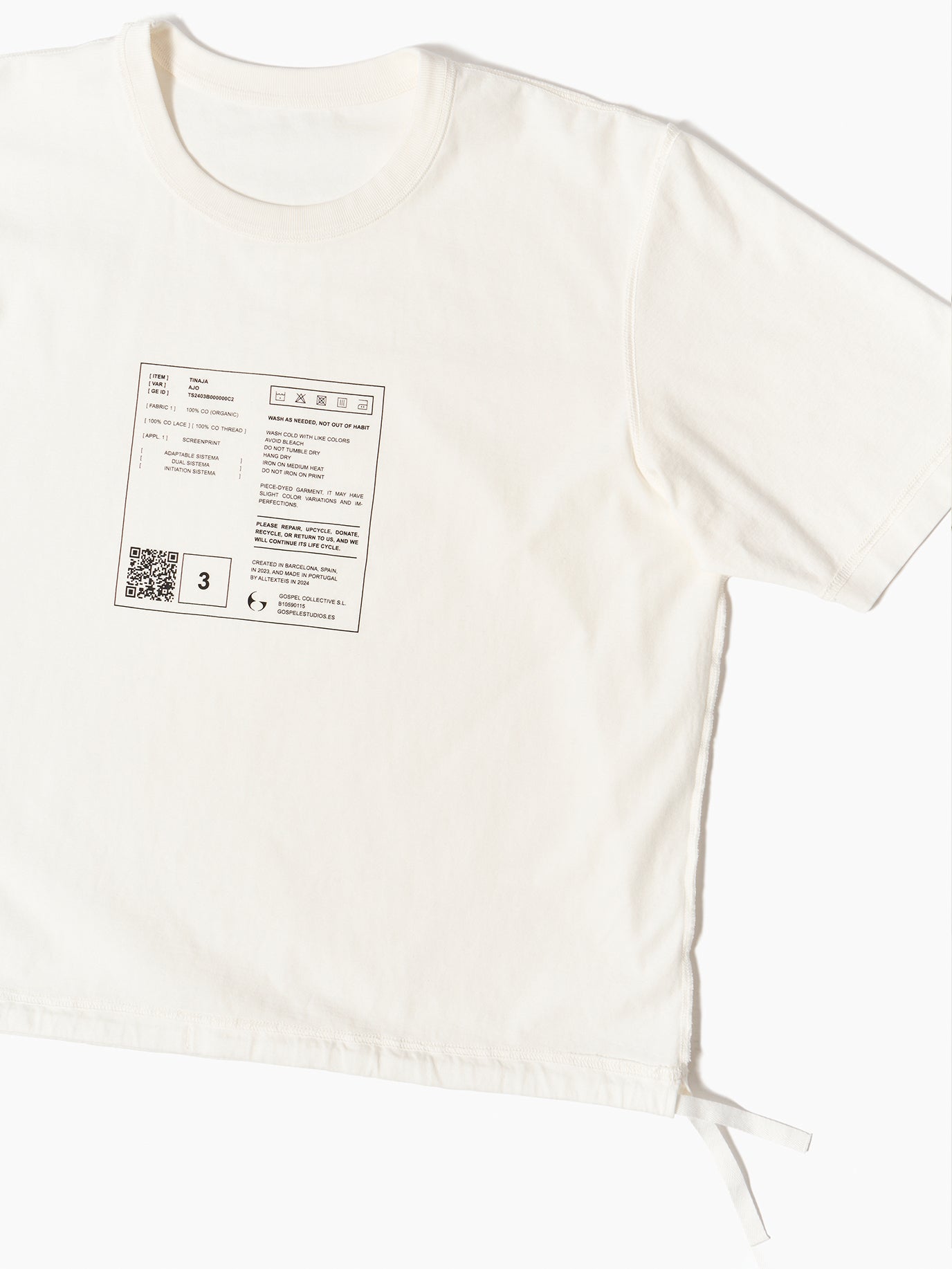 GOSPEL ESTUDIOS: TINAJA AJO T-SHIRT (Fig. 1)