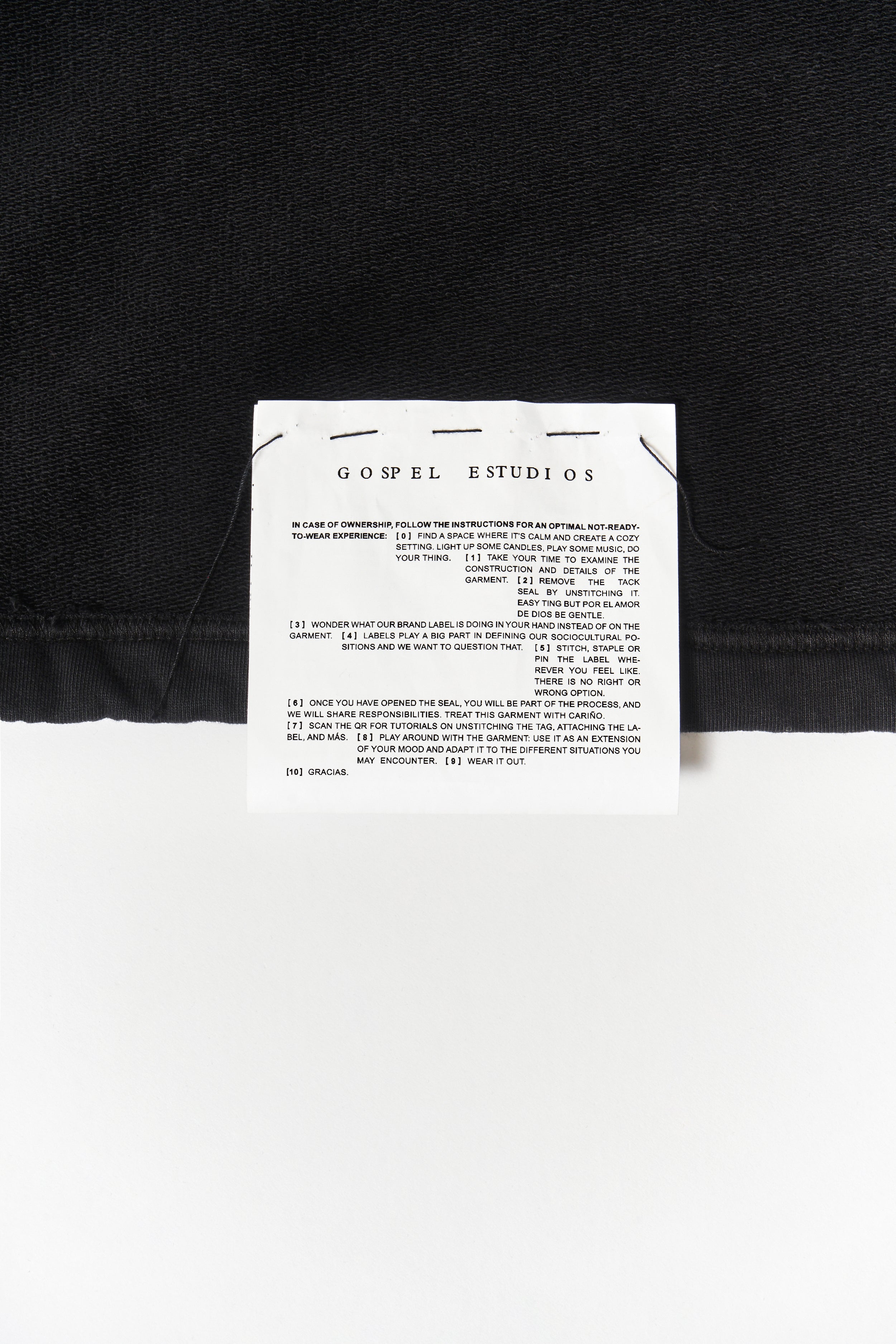 GOSPEL ESTUDIOS: TAUMATURGO HULLA HOODIE (Fig. 1)