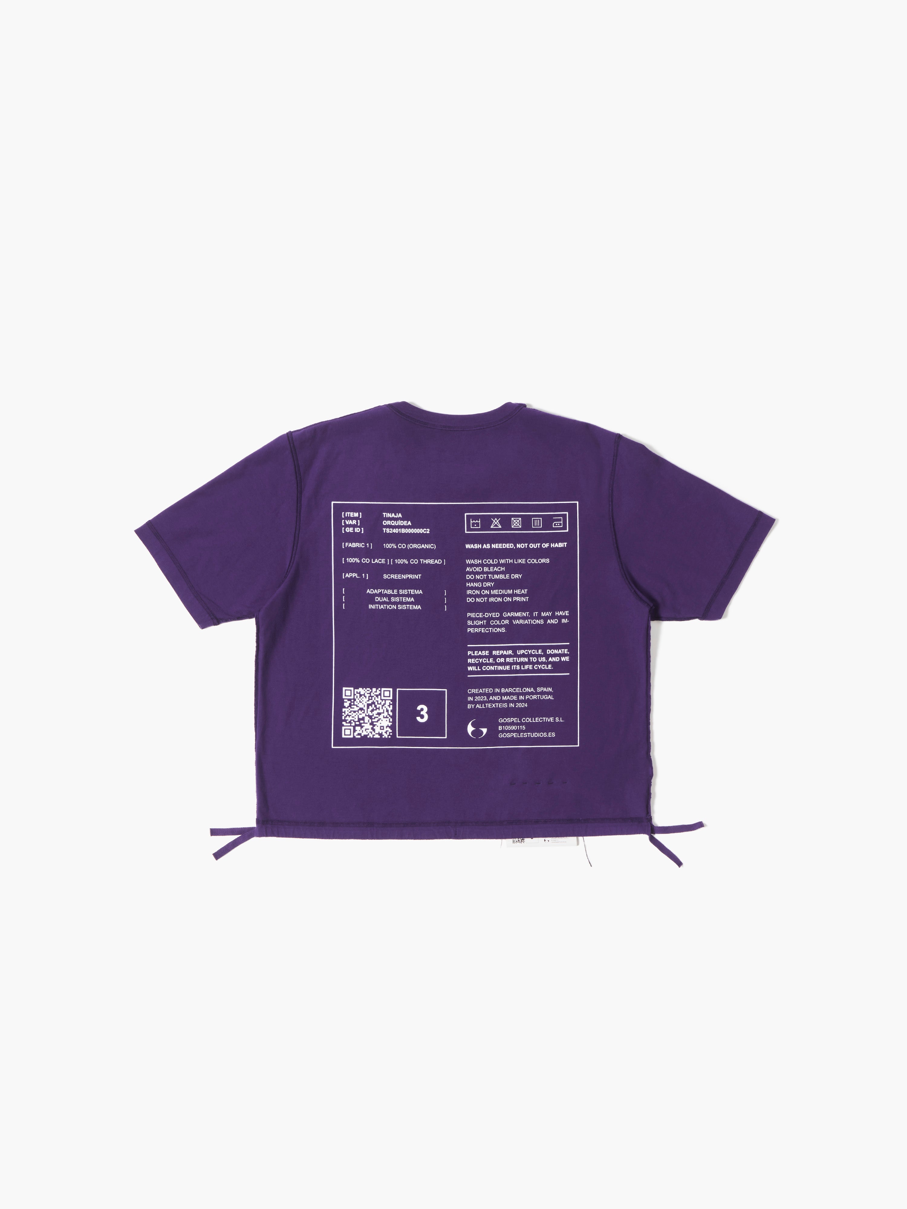 GOSPEL ESTUDIOS: TINAJA ORQUÍDEA T-SHIRT (Fig. 1)